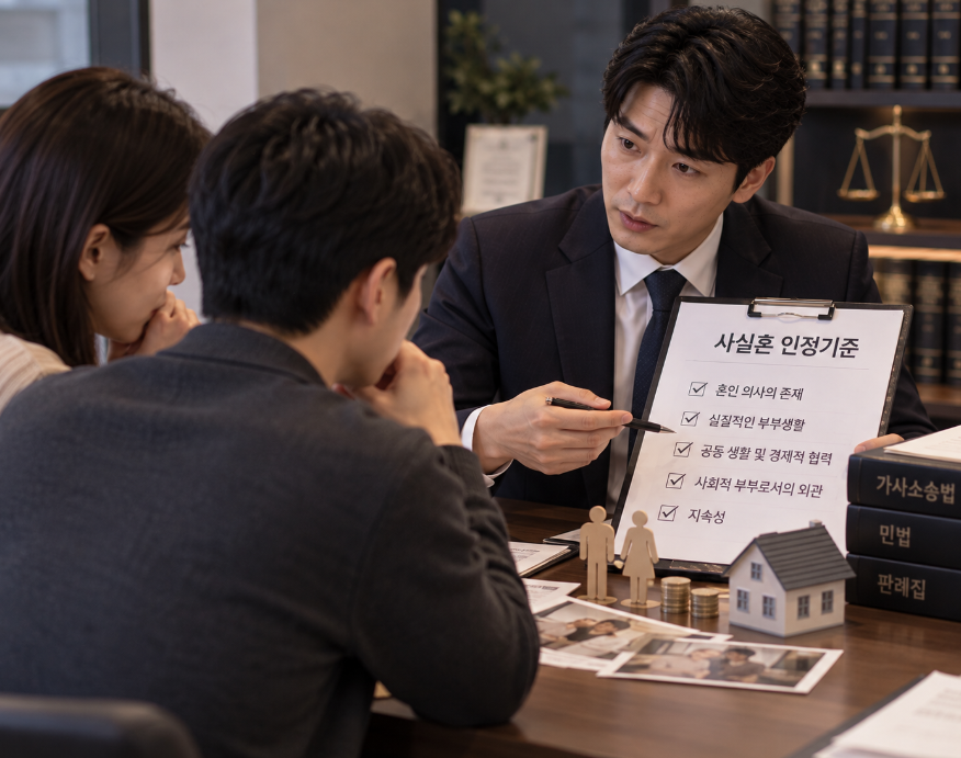 동거만 해도 사실혼이 될 수 있을까요?